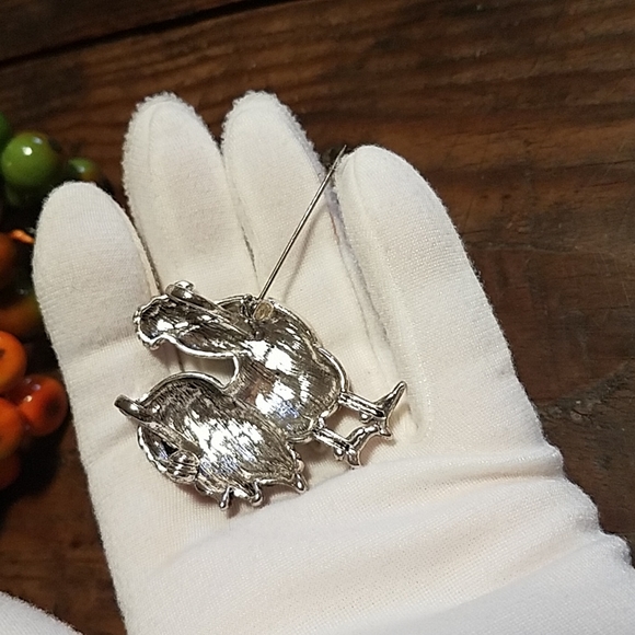 Rooster Brooch - Picture 5 of 14